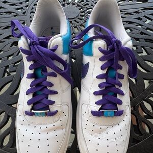 Nike Air Force 1 Samurai ‘07 Laser Blue Vintage Men’s Size 11.5